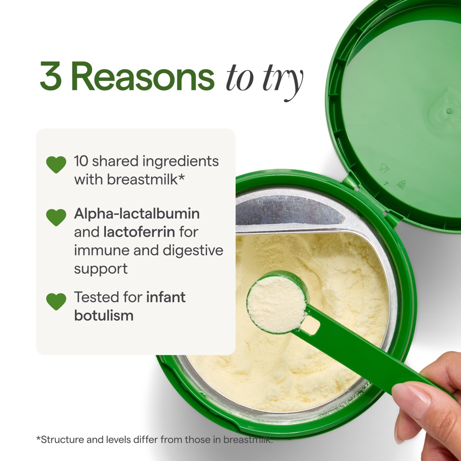 Paid social ad: 3 reasons to try Munchkin formula